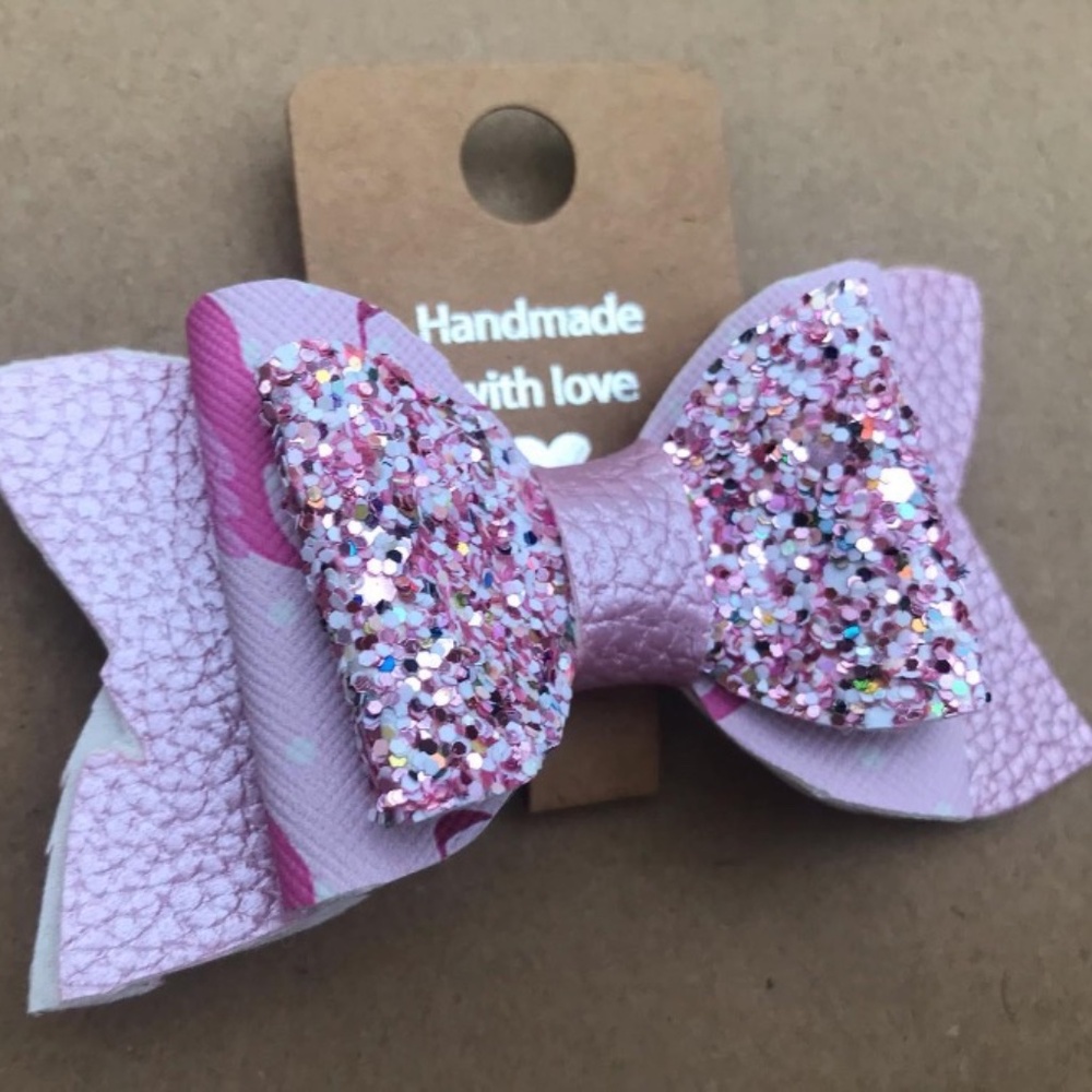 FauxLeather bows